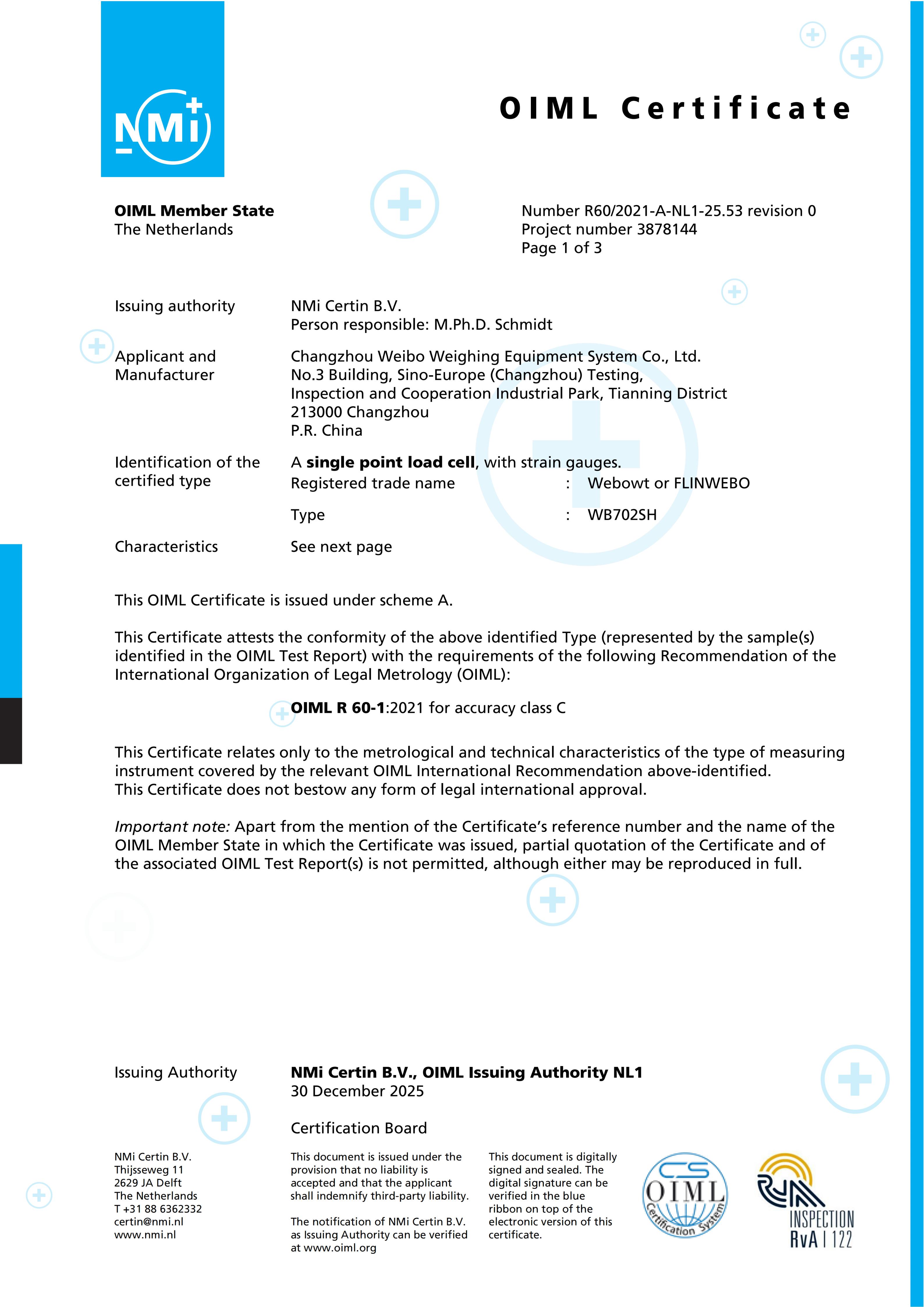 OlML Certificate_R60-2021_A-NL1-25.53R0(1)_01